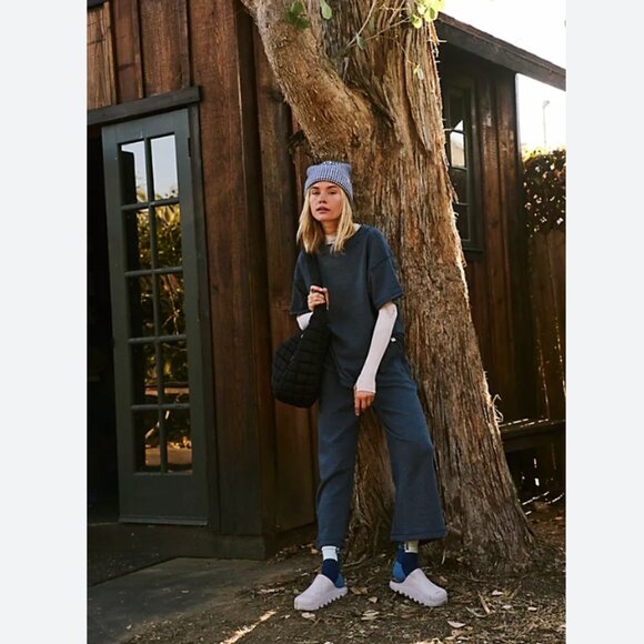 FP Movement by Free People Pants - FP Movement by Free People Blue Straight Leg Pants